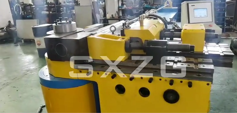 100NC Pipe And Tube Bending Machine Video For 2.5 Inch and 3 Inch Stainless Steel Pipe
